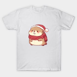 Fat Christmas Marmot T-Shirt